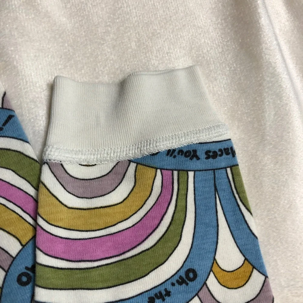 Hanna Andersson Dr Seuss Oh the Places Youll Go Pajama Set Kids 160 US 14 Cotton